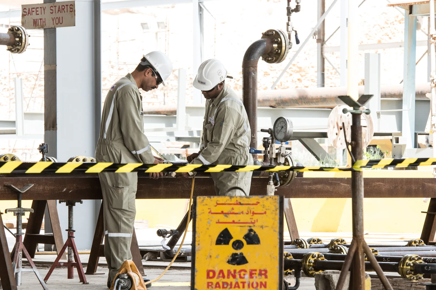 Hi-Tech Inspection Services field operations in Oman