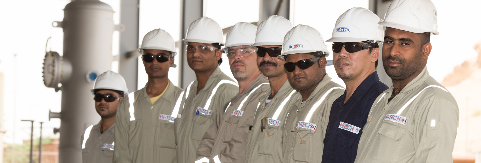 Hi-Tech certified inspection crew